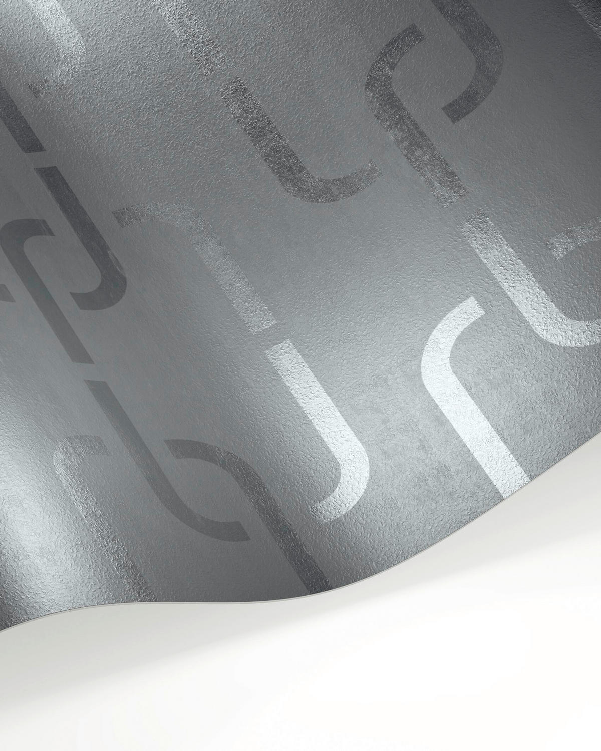 VLIESTAPETE 10.05 m J! CHAINS  - Grau, Design, Textil (53/1005cm) - Joop!