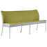 SITZBANK Kombination Echtleder/Stoff Edelstahlfarben, Grau, Grün - Edelstahlfarben/Grau, Design, Leder/Textil (200cm) - Bert Plantagie SITZBANK Kombination Echtleder/Stoff Edelstahlfarben, Grau, Grün - Edelstahlfarben/Grau, Design, Leder/Textil (200cm) - Bert Plantagie