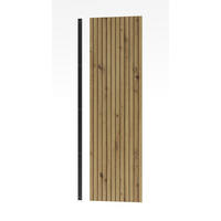 WANDPANEEL 50/170/4 cm  - Graphitfarben/Eiche Artisan, Design, Holzwerkstoff (50/170/4cm) - MID.YOU