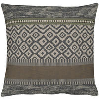 KISSENHÜLLE 49/49 cm  - Anthrazit, Design, Textil (49/49cm) - Apelt