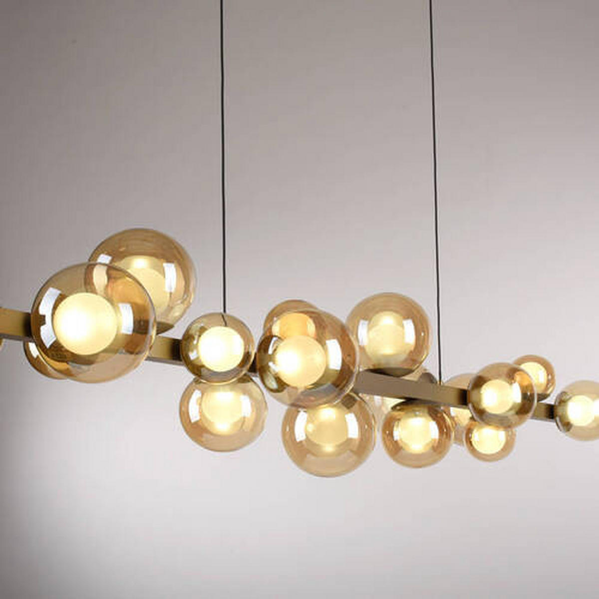 VISEČA NIHALNA LED-SVETILKA  PURE E-POPUP 45 W//2700-5000 K/230 V/ - barve brona, Basics, kovina/umetna masa (120/29.5/240cm) - Neuhaus PURE