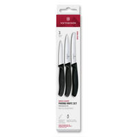 GEMÜSEMESSER  - Schwarz, Basics, Kunststoff (25,00/5,0/2,0cm) - Victorinox