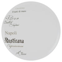 SADA TALÍŘŮ NA PIZZU, keramika, 33 cm - bílá, Design, keramika (33cm) - Creatable