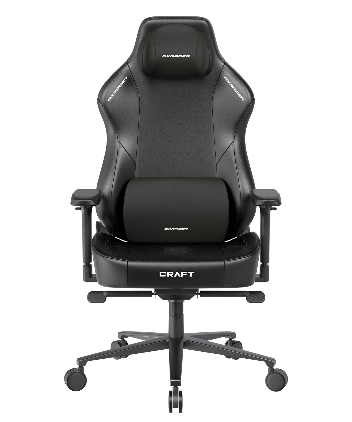 GAMINGSTUHL Schwarz Metall, Textil   - Schwarz, KONVENTIONELL, Textil/Metall (70/132/70cm) - Dxracer