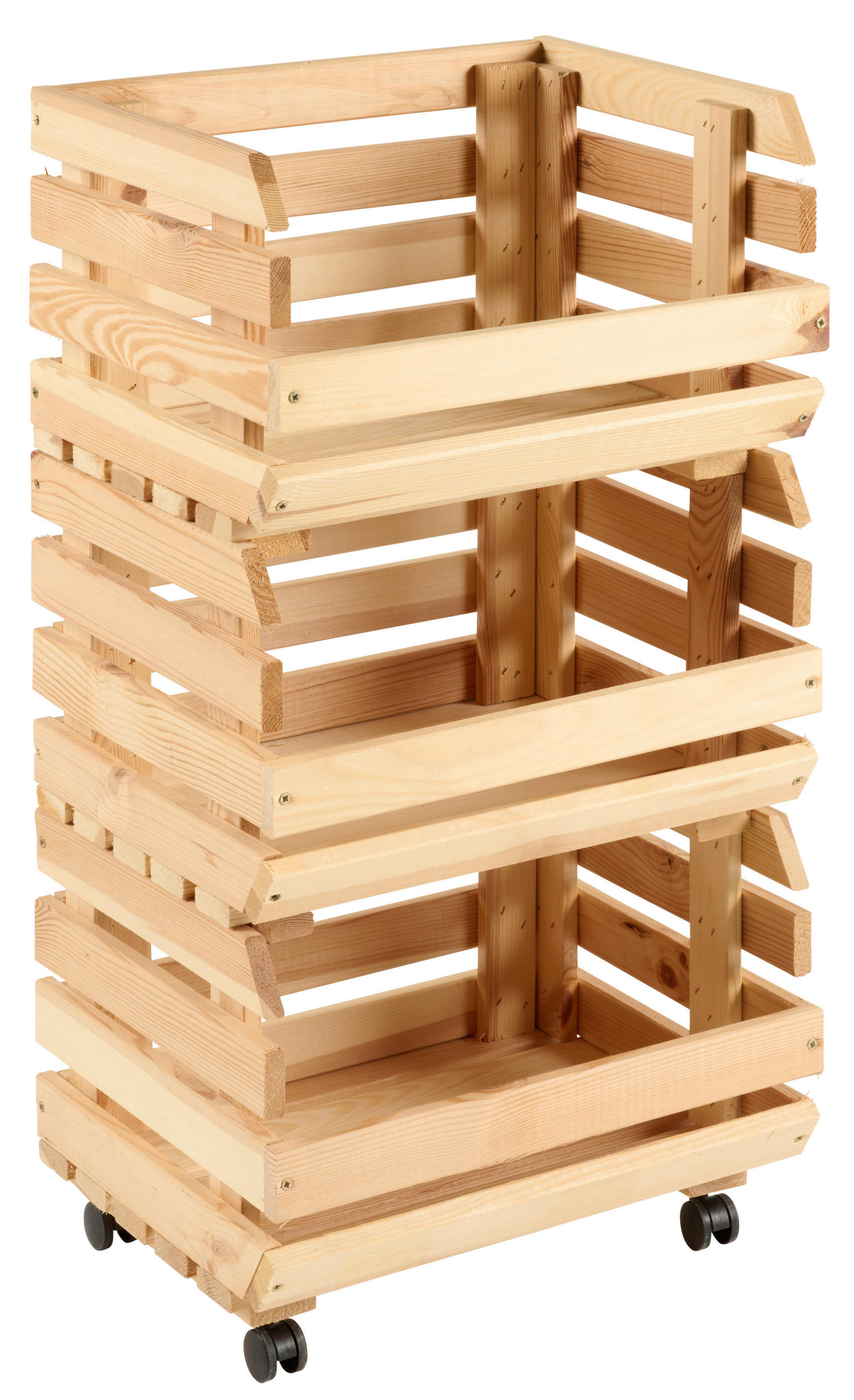 KISTE     - Naturfarben, Basics, Holz (38,5/73/30cm) - Homeware