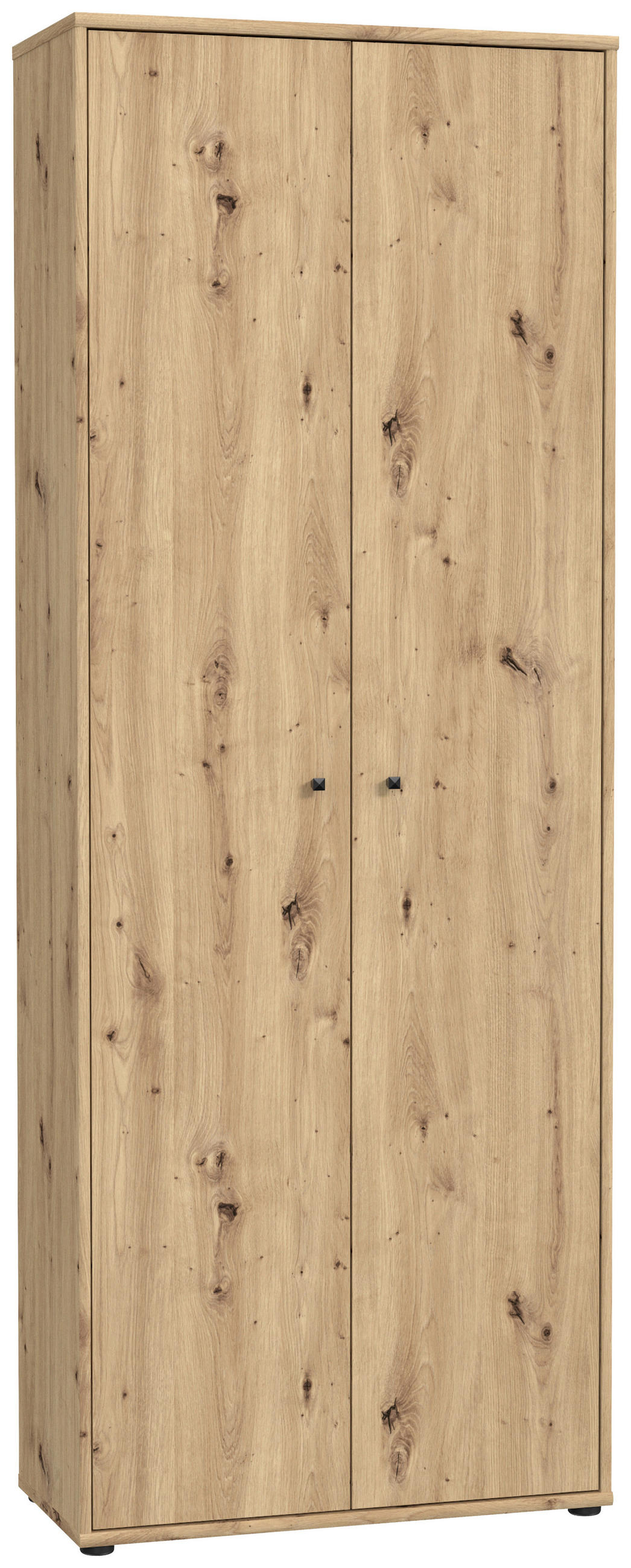 DREHTÜRENSCHRANK 2-türig Eiche Artisan - Eiche Artisan, Design, Holzwerkstoff (73,7/197,5/34,8cm)