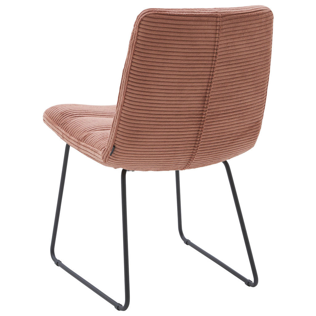 Thumbnail - Dieter Knoll Stuhl, Rost, Textil, Kufe, 52x88x66 cm, Blauer Engel, Oeko-Tex® Standard 100, DGM-Klimapakt, DGM-Emissionsl...