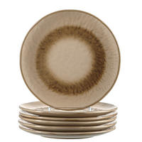DESSERTTELLERSET Matera 6-teilig  - Sandfarben, LIFESTYLE, Keramik (23cm) - Leonardo