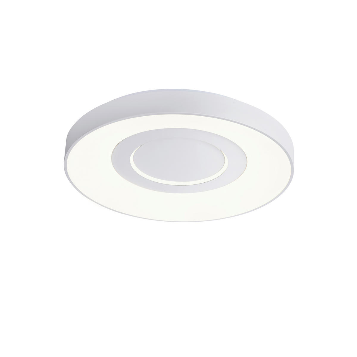 LED-DECKENLEUCHTE Halyna 39,5/5,5 cm   - Weiß, Design, Metall (39,5/5,5cm) - Nordlux
