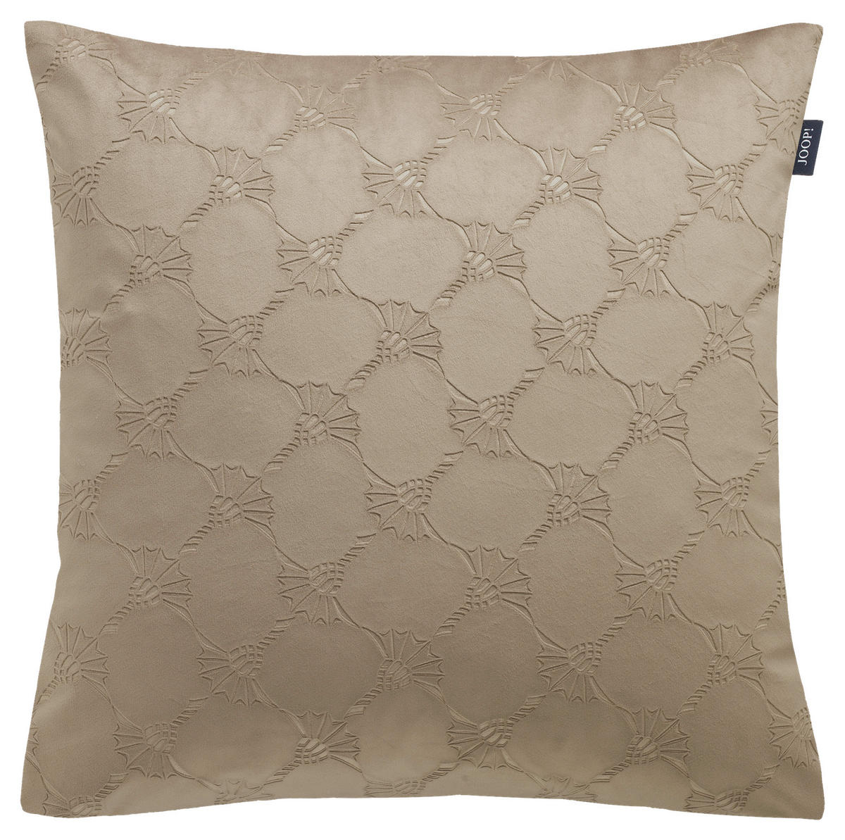 KISSENHÜLLE IMPRESS 45/45 cm  - Sandfarben, KONVENTIONELL, Textil (45/45cm) - Joop!