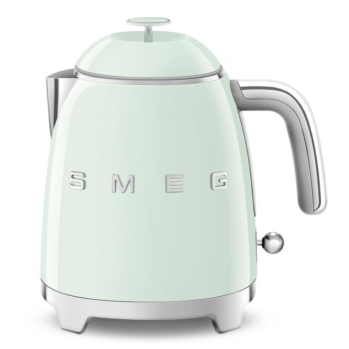 WASSERKOCHER 0,8 l  - Pastellgrün, Design, Metall (22,3/24,8/17,1cm) - SMEG