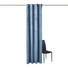 ÖSENSCHAL blickdicht 140/245 cm - Blau, KONVENTIONELL, Textil (140/245cm) - Esposa