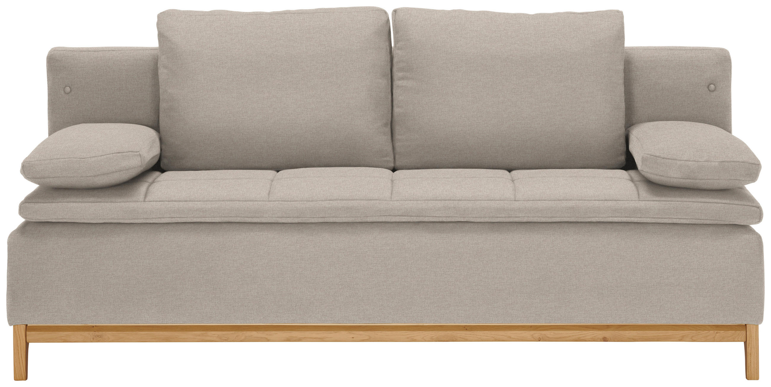 SCHLAFSOFA in Naturfarben  - Naturfarben, MODERN, Holz/Textil (200/96/88cm) - Joka