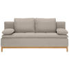 SCHLAFSOFA in Textil Naturfarben  - Naturfarben, Modern, Holz/Textil (200/96/88cm) - Joka