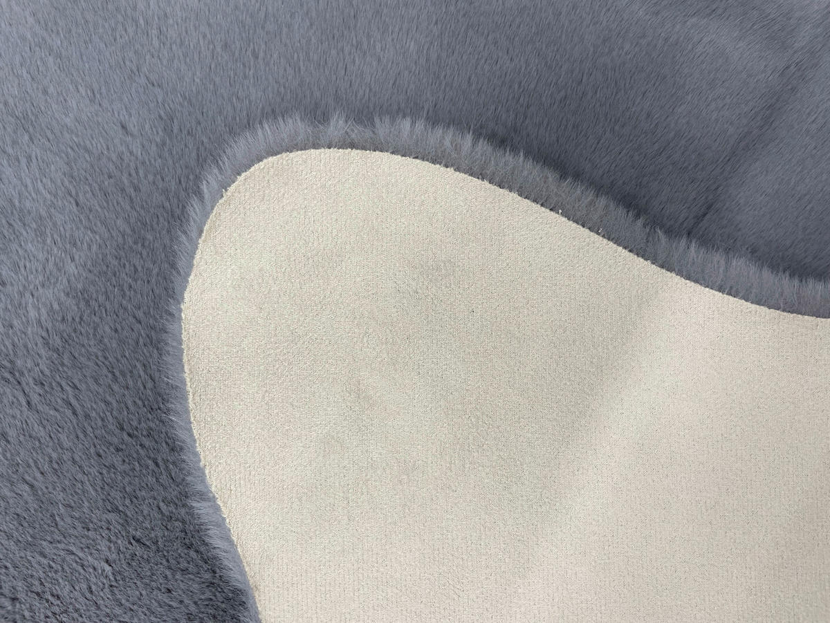 KUNSTFELL 40/60 cm Grau  - Grau, Basics, Textil (40/60cm) - Novel