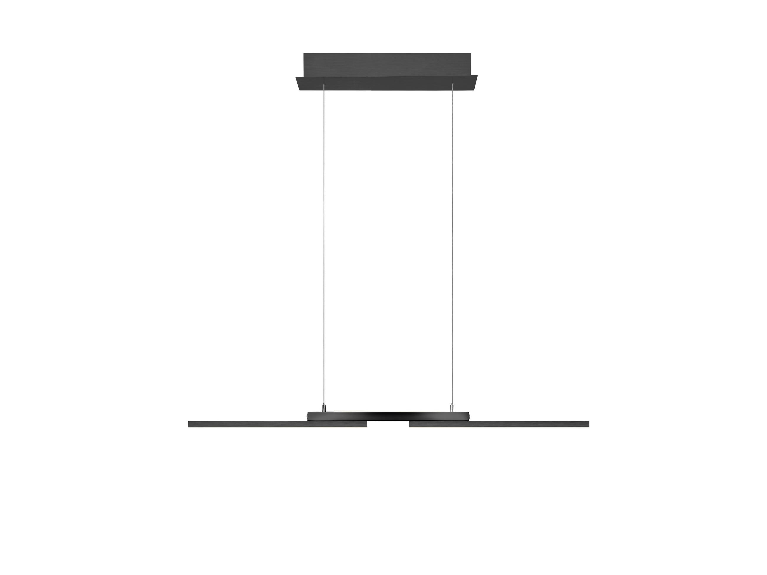 LED-HÄNGELEUCHTE More 87/13/150 cm   - Anthrazit, Design, Metall (87/13/150cm) - Hell