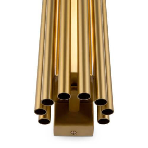 WANDLEUCHTE - Messingfarben/Goldfarben, Trend, Kunststoff/Metall (8,1/36cm) - MAYTONI