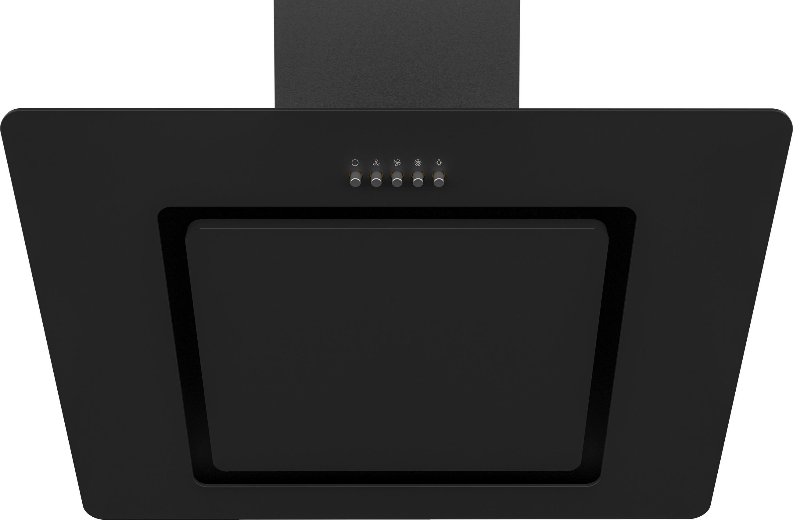 FLÄKTKÅPA MH60J76M21B  - svart, Basics, metall (59,7/39,2/40cm) - Midea