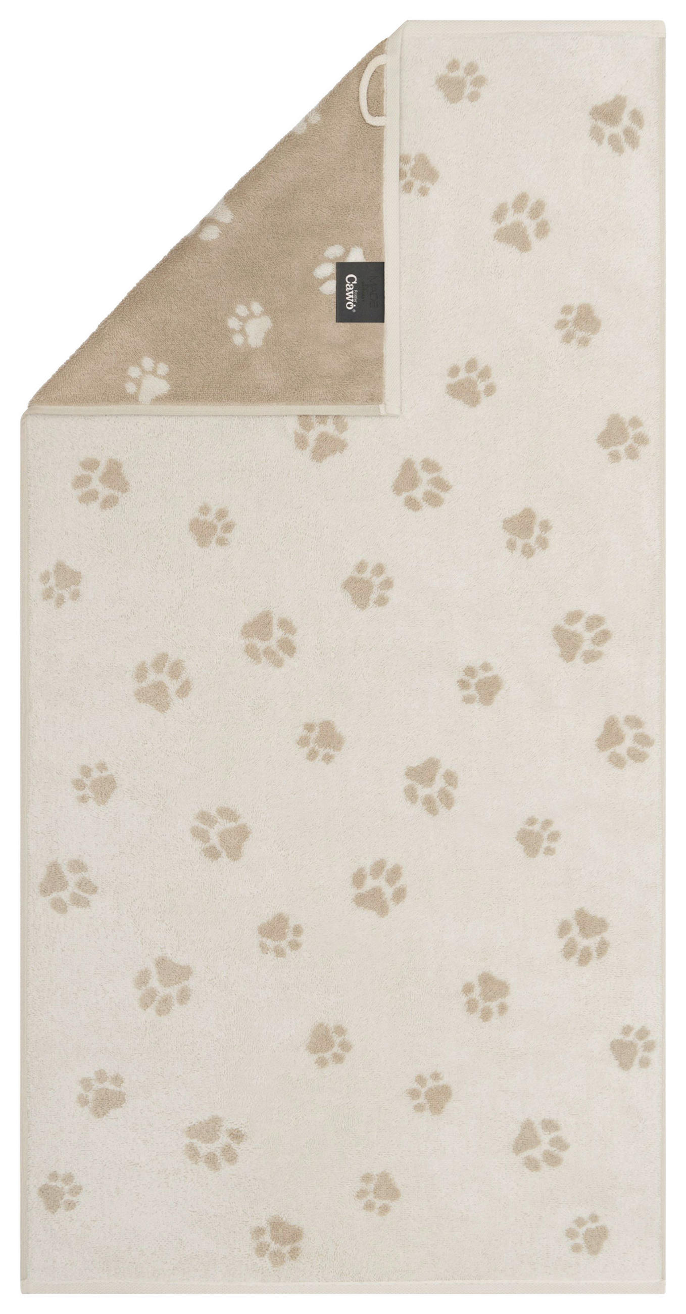 OSUŠKA DO SPRCHY, 80/150 cm, béžová - béžová, Basics, textil (80/150cm) - Cawoe