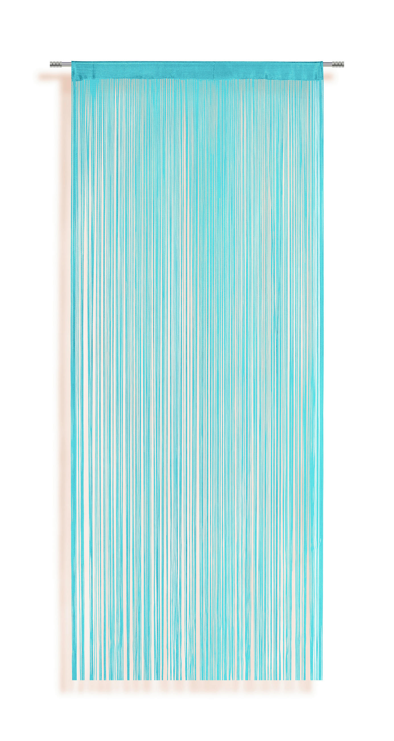 Fadenvorhang + Stangendurchzug Marietta 90x245 Cm Aqua