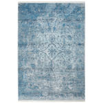 WEBTEPPICH 120/170 cm My Laos  - Blau, Design, Textil (120/170cm) - Novel