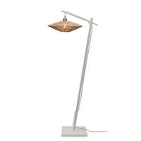 GOLVLAMPA GOOD&MOJO  62/40/150 cm    - vit/naturfärgad, Trend (62/40/150cm) - Good & Mojo