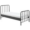 KINDER-/JUNIORBETT 90/200 cm  in Schwarz  - Schwarz, MODERN, Holz/Metall (90/200cm) - MID.YOU