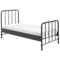 KINDER-/JUNIORBETT 90/200 cm  in Schwarz  - Schwarz, MODERN, Holz/Metall (90/200cm) - MID.YOU