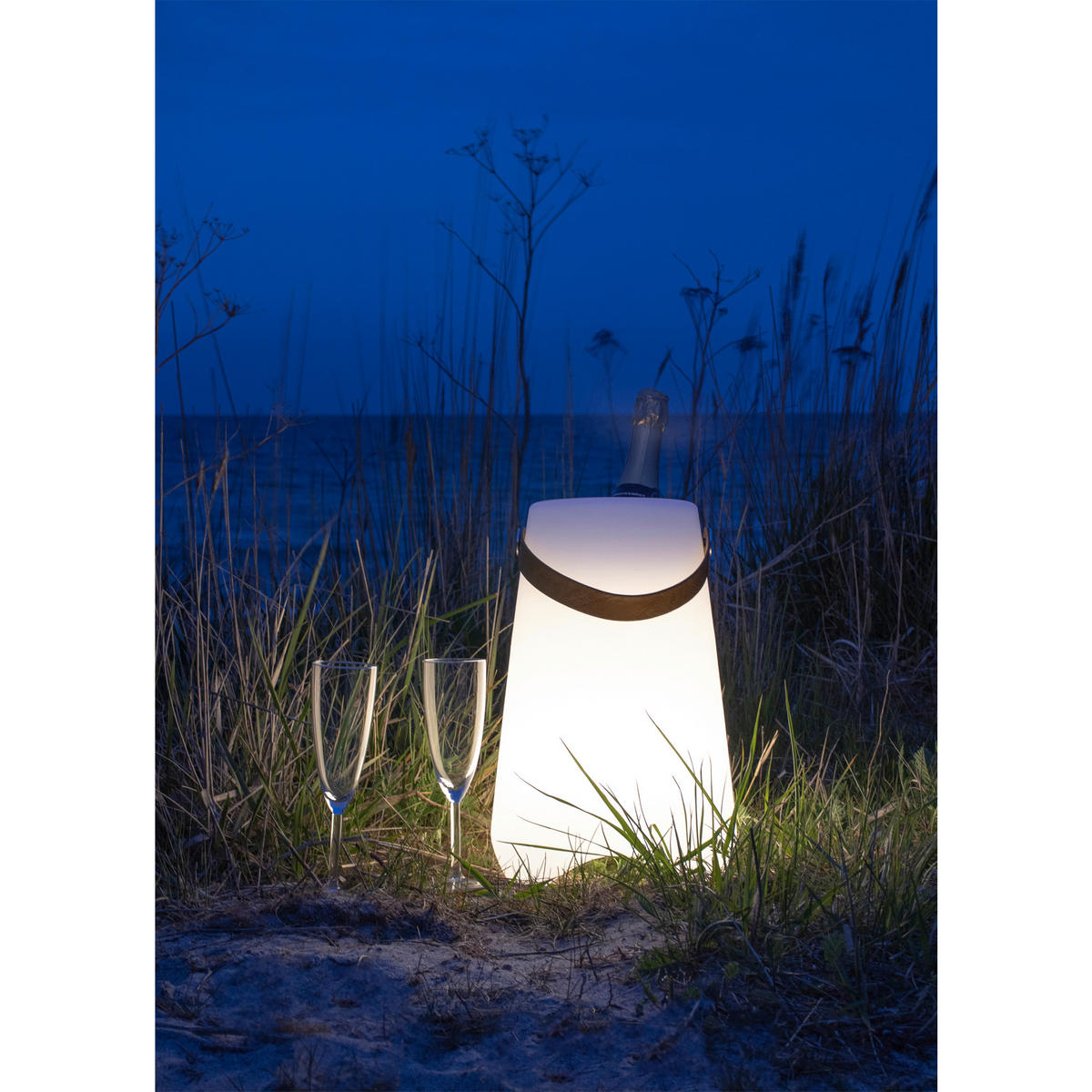 LED-DEKOLEUCHTE 25/37,5 cm   - Weiß, Basics, Kunststoff (25/37,5cm)