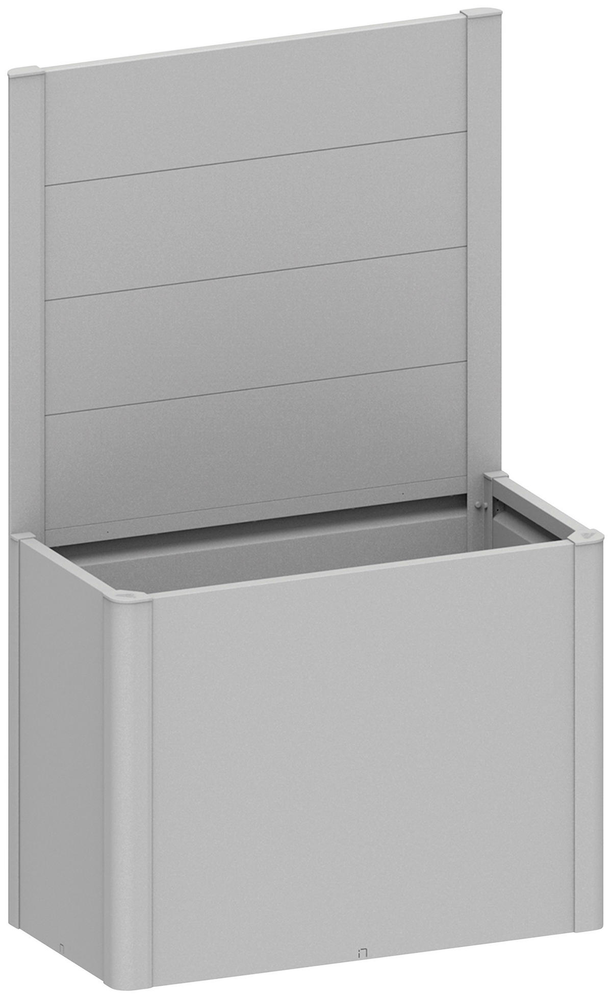 SICHTSCHUTZ ohne Hochbeet - Silberfarben, Basics, Metall (102/91/4cm) - Biohort