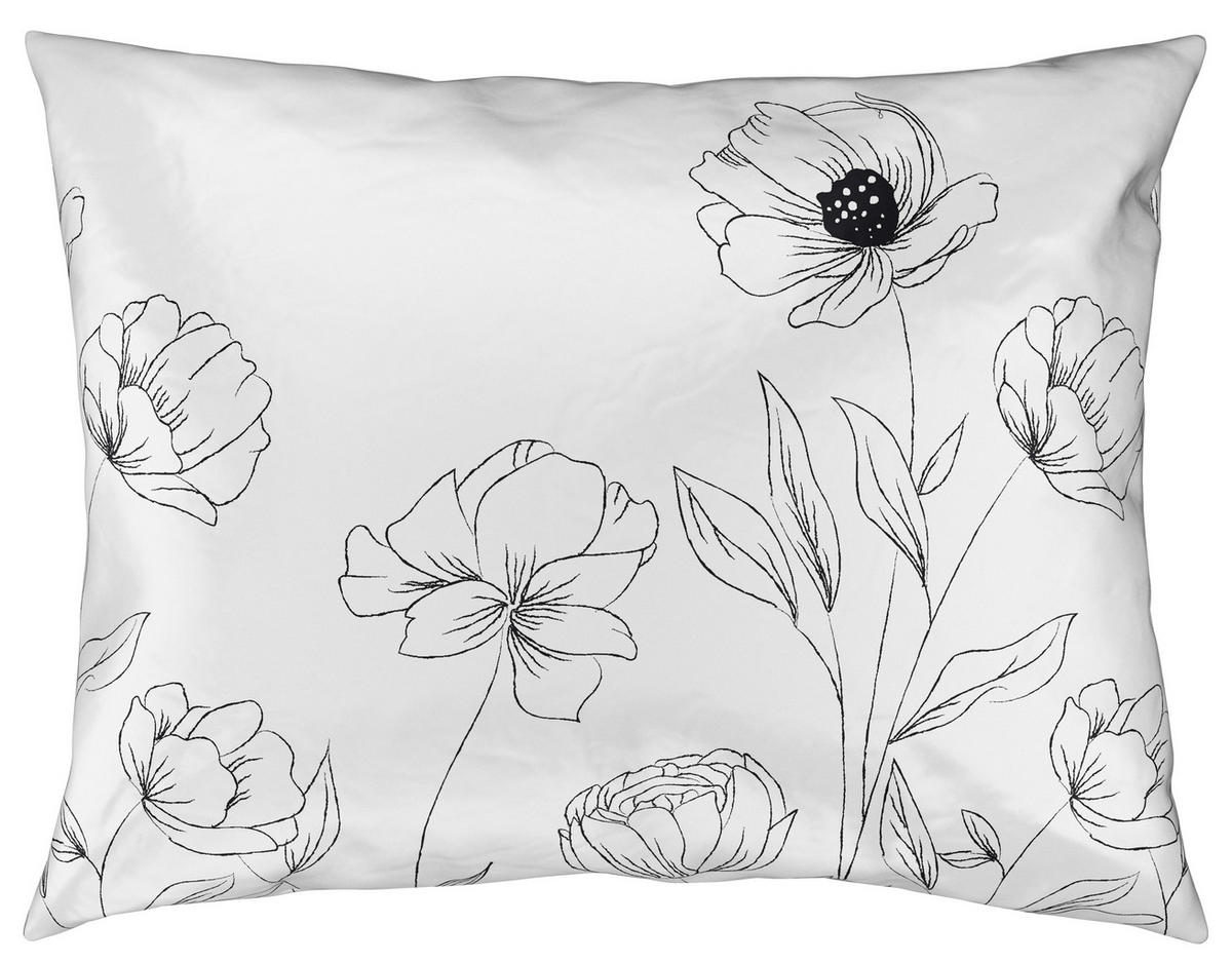 ÁGYNEMŰHUZAT-GARNITÚRA 140/200 cm  - fekete/fehér, Trend, textil (140/200cm) - Esposa