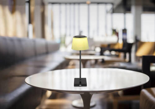 PORTABEL LAMPA 13/38 cm   - svart/mörkgrön, Design, metall/plast (13/38cm) - Globo