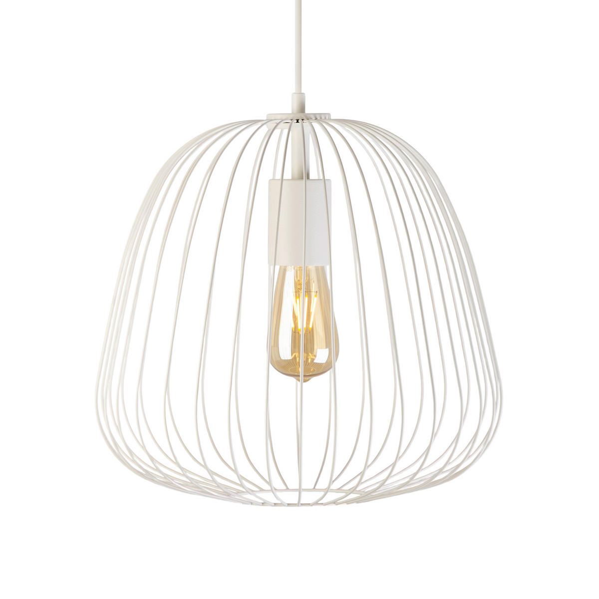 HÄNGELEUCHTE Ovella 36/36/110 cm   - Creme, Trend, Metall (36/36/110cm)