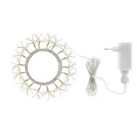 LICHTERKETTE 240 cm  - Silberfarben, KONVENTIONELL, Metall (240cm)