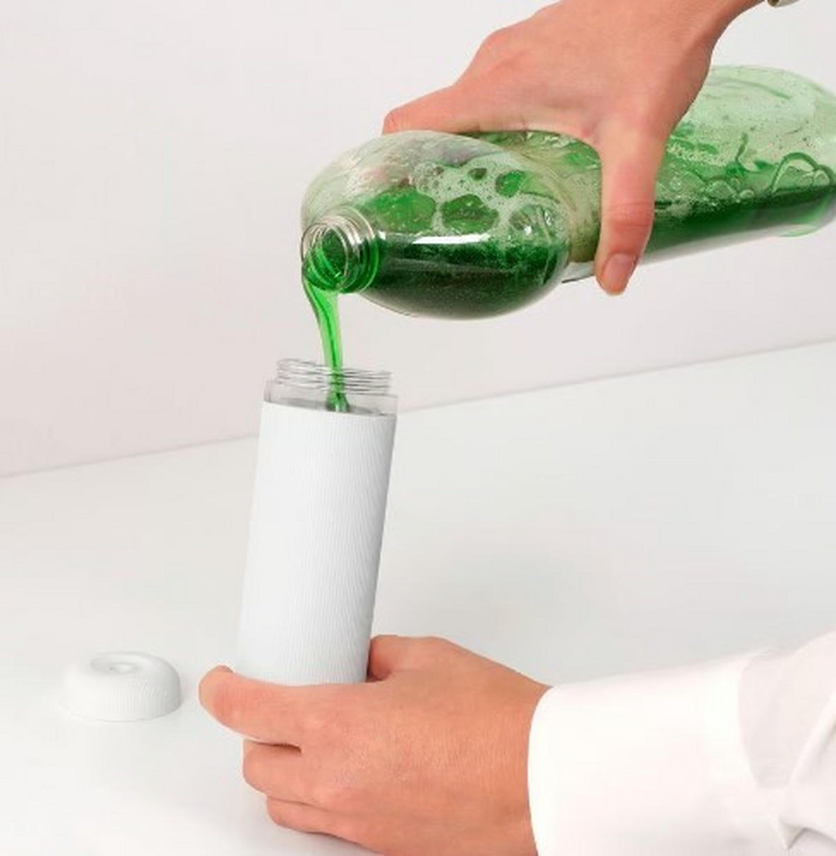 DISKMEDELSPUMP - vit, Basics, plast (5/15/5cm) - Brabantia