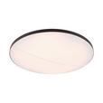 LED-DECKENLEUCHTE 79,5/10,5 cm   - Schwarz, Design, Kunststoff/Metall (79,5/10,5cm) - Novel