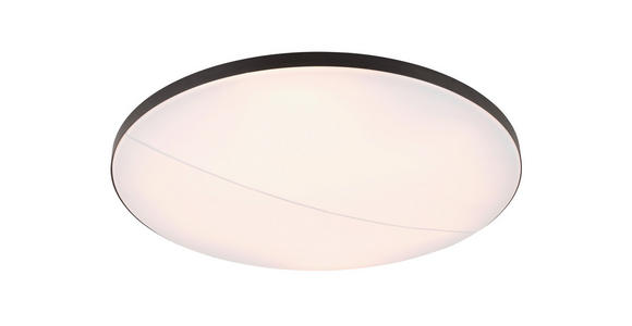 LED-DECKENLEUCHTE 79,5/10,5 cm   - Schwarz, Design, Kunststoff/Metall (79,5/10,5cm) - Novel