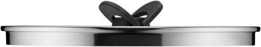 POKLOPAC 28 cm Click & Serve - boje oplemenjenog čelika/crna, Basics, staklo/metal (28cm) - WMF