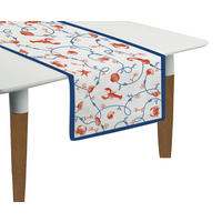 NADSTOLNJAK    - bijela/crvena, Lifestyle, tekstil (140/45/0.2cm) - Easy Life