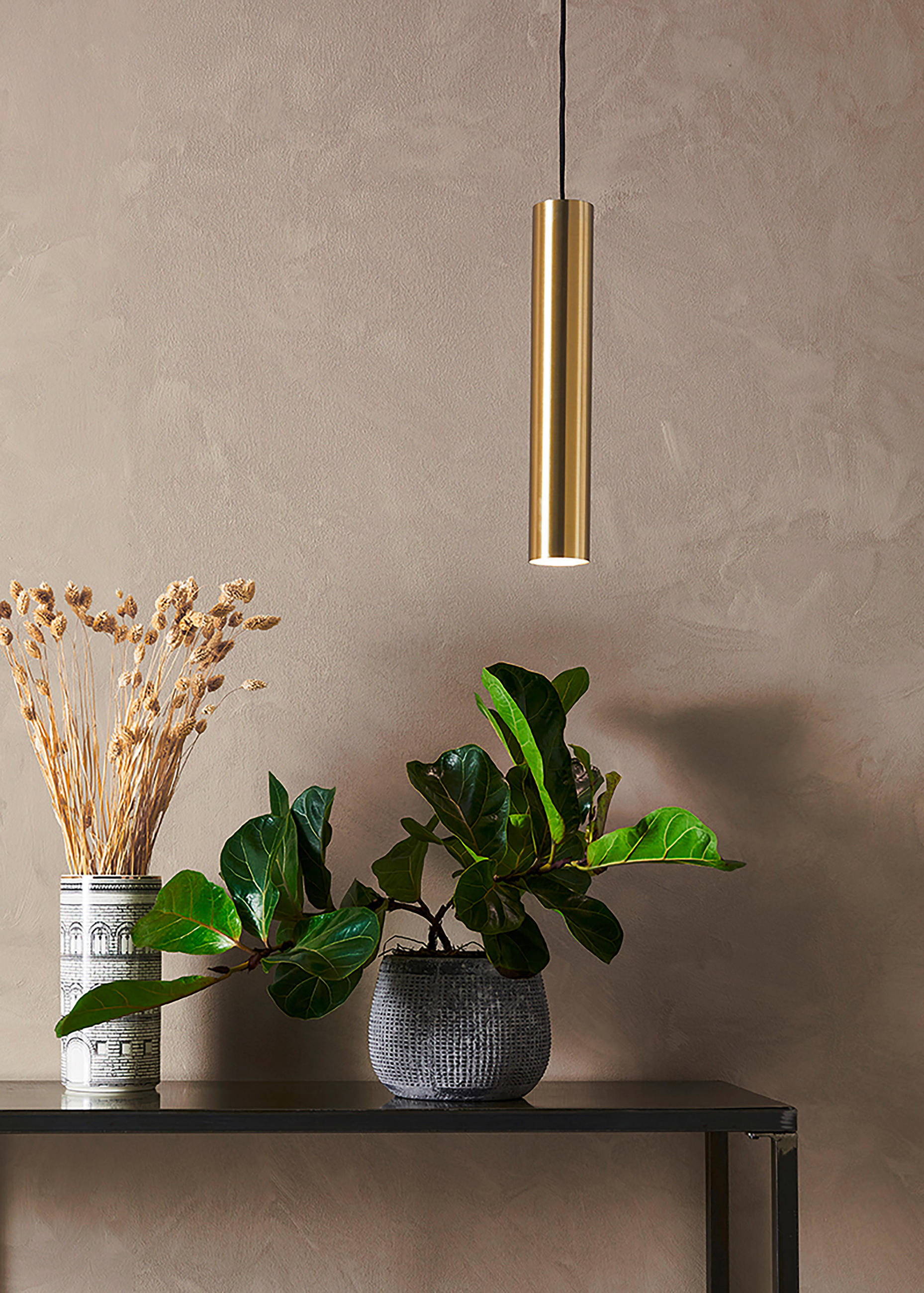 HÄNGELEUCHTE 7/40/7 cm   - Goldfarben, Design (7/40/7cm) - Markslöjd