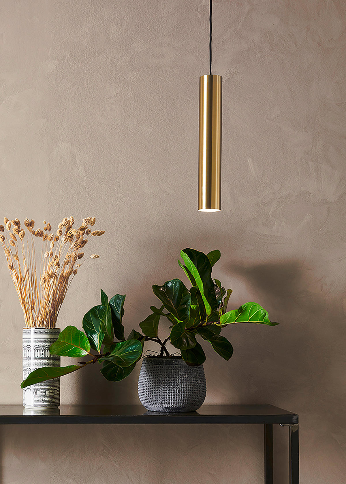 HÄNGELEUCHTE 7/40/7 cm   - Goldfarben, Design (7/40/7cm) - Markslöjd