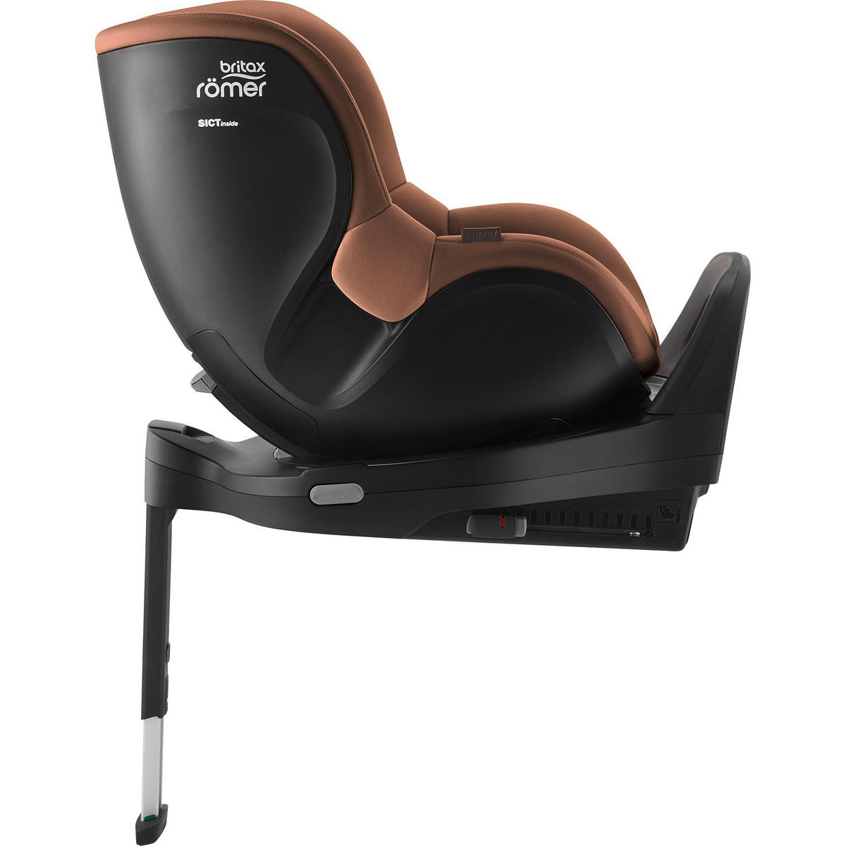 REBOARDER-KINDERSITZ DUALFIX 5Z  - Hellbraun/Cognac, Basics, Textil (44/48cm) - Britax Römer