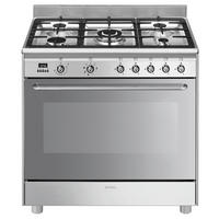 HERD SCD90MFX9-1  - Edelstahlfarben, Basics, Metall (90/90/60cm) - SMEG