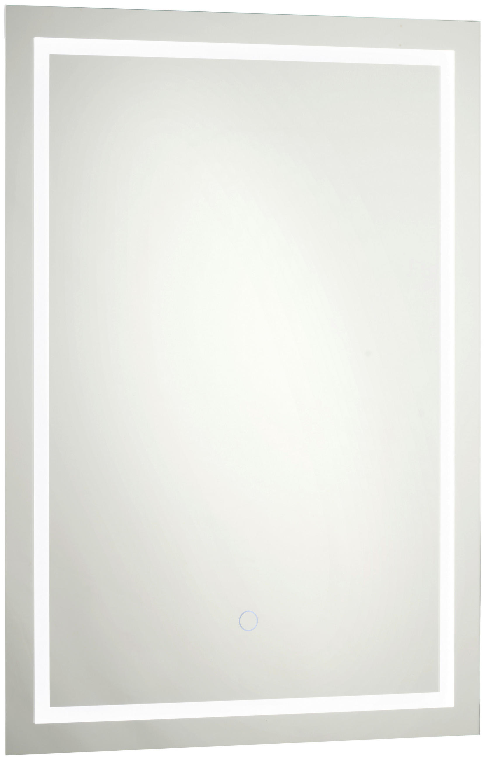 XXXLutz Badezimmerspiegel Leonardo 70 Silber 50x70x2.5 cm