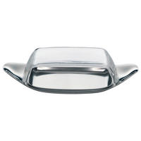 VAJTARTÓ fém, műanyag  - nemesacél/áttetsző, Basics, műanyag/fém (22/11cm) - WMF