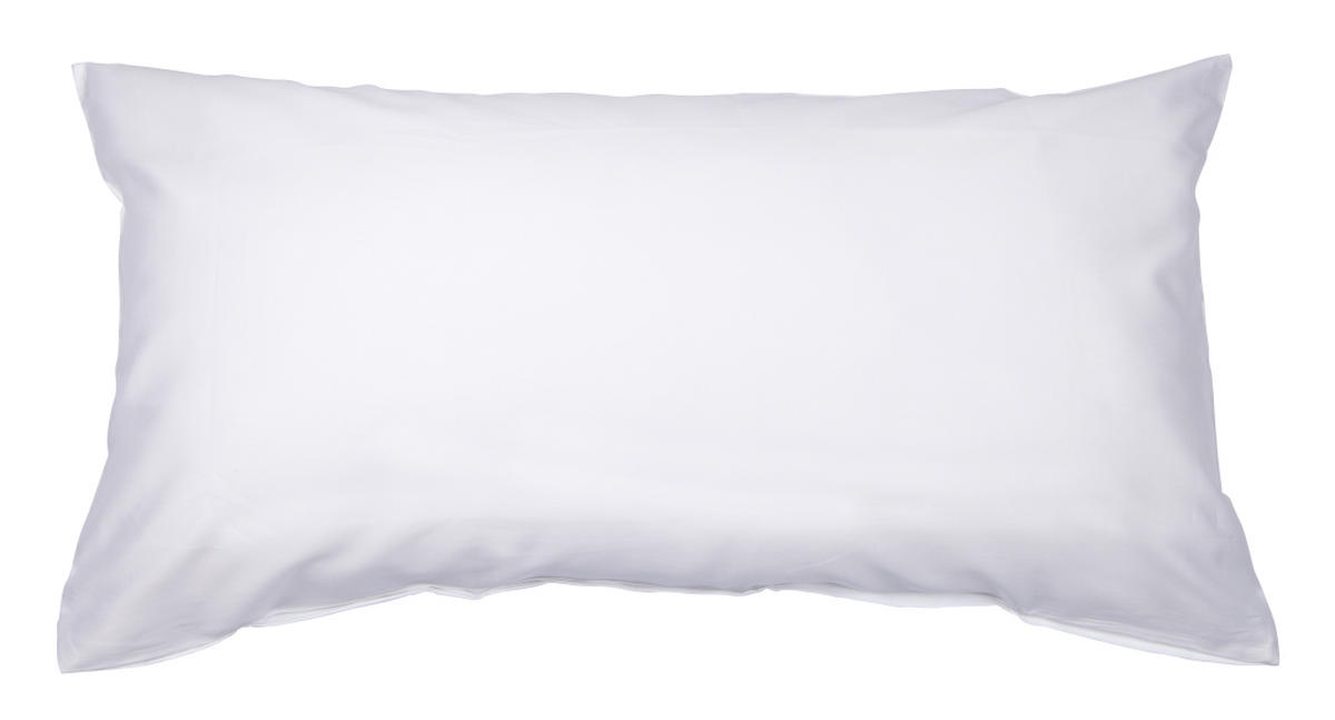 KOPFKISSENBEZUG - Weiß, Basics, Textil (40/60cm) - Janine