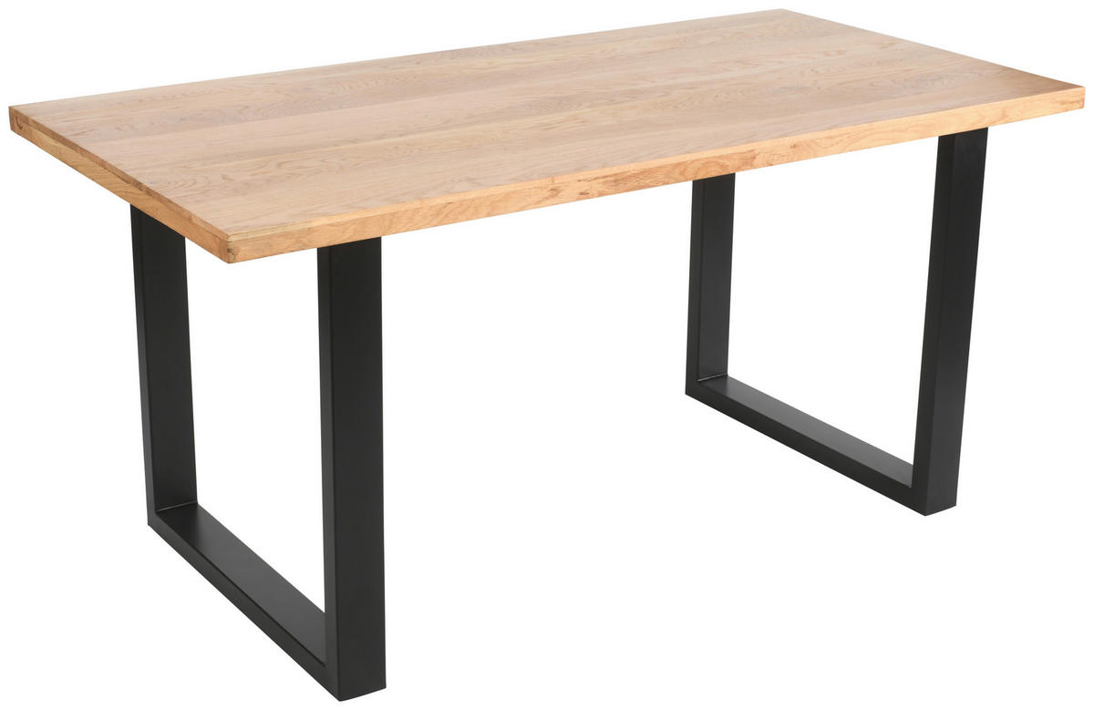 TISCHPLATTE Eiche Eichefarben  - Eichefarben, Design, Holz (180/90/5cm) - Landscape