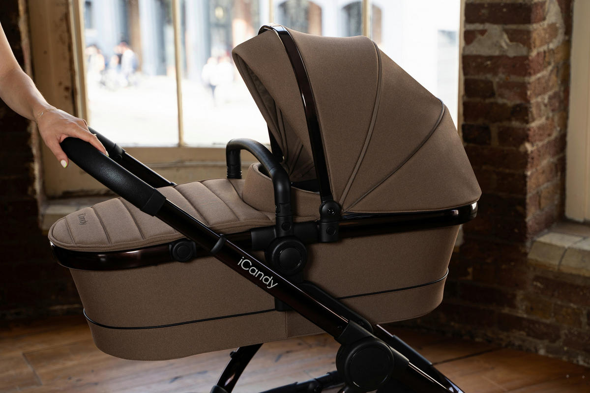 DJEČJA KOLICA  PEACH 7  - bež/smeđa, Basics, tekstil/plastika (70/61/29cm) - ICANDY