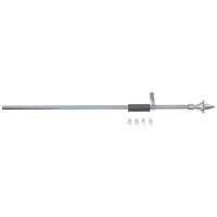 GARNÝŽ S PŘÍSLUŠENSTVÍM  130-240 cm - barvy stříbra, Konvenční, kov (130-240cm) - Ondega