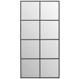 WANDSPIEGEL 90/180/3 cm    in rechteckig  - Schwarz, Design, Glas/Holzwerkstoff (90/180/3cm) - Landscape
